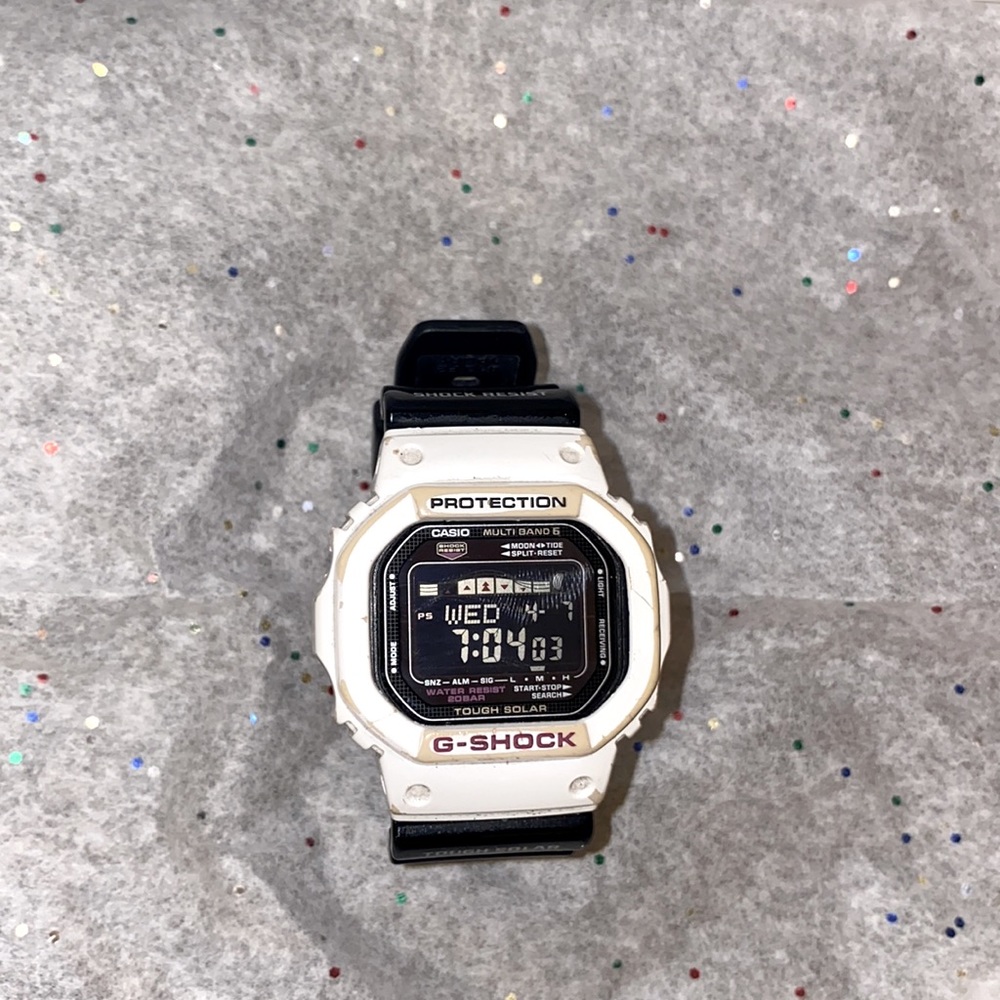 RARE Casio G-Shock 3222 GWX-56008 negative display